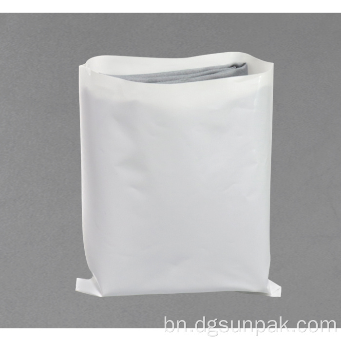 পুনর্ব্যবহৃত শপিং ভাঁজযোগ্য ফ্ল্যাট হ্যান্ডেল ব্যাগ 100% grs